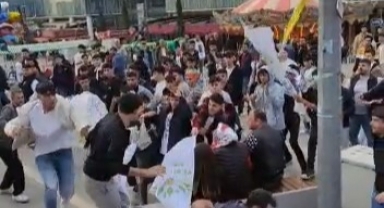 Miting sonrası ortalık karıştı
