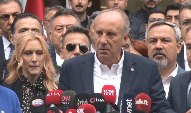 Muharrem İnce'nin adaylıktan çekilme dilekçesi YSK'ya teslim edildi