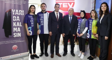 Uludağ Elektrik Koşu Takımı, eğitim seferberliği için maratonda