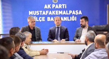 Vekil Kılıç Mustafakemalpaşa'ya teşekkür ziyaretinde bulundu