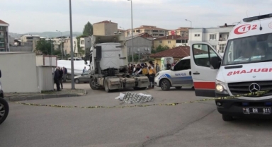 Yaşlı kadın feci şekilde can verdi