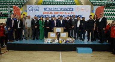 Yıldırım’da Gençlik Oyunları’nda görkemli final
