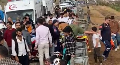 Zincirleme kazada ortalık savaş alanına döndü