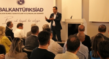 BALKANTÜRKSİAD, Ekonomi Buluşmaları'nın konuğu Ekonomist Murat Sağman