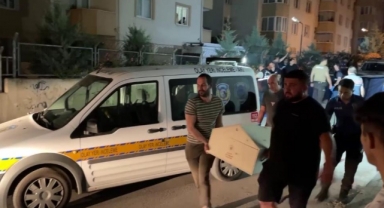 Damadının boğazını kesti