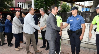 İznik'te bayramlaşma töreni