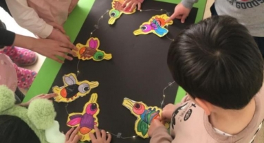 Minik öğrencilerin sınır ötesi eğitimi