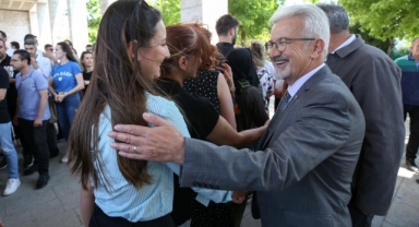 Nilüfer ailesi bayramlaştı