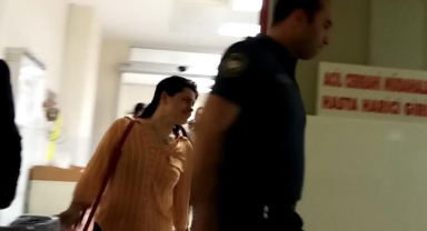 Öfkeli kadın dehşet saçtı