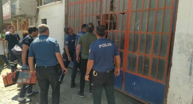 Polis iş yerinde baygın halde buldu