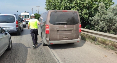 Polisten kaçarken Orhangazi girişinde yakalandı