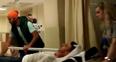 Tır ile otomobil kafa kafaya çarpıştı: 3 yaralı