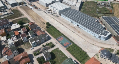 60 araçlık tır parkı hizmete girdi