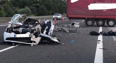 Ankara-İstanbul otobanında kaza: 3 ölü, 1 yaralı
