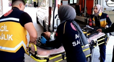 Balkondan düşen bebek yaralandı