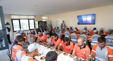 Başkan Taban'dan bayramda çalışan personele teşekkür
