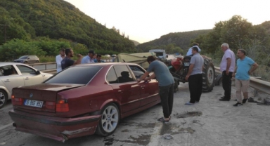 Bursa'da peş peşe iki kaza: 8 yaralı