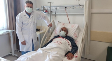 Dayısının böbreği ile hayata tutundu