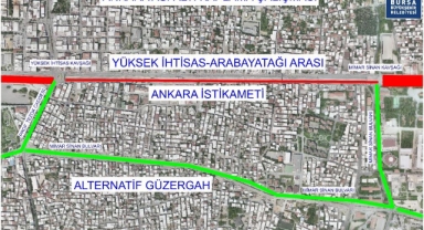 Dikkat! bu yol 2 gün kapalı