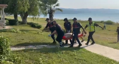 Gölde yüzerken kalp krizi geçirip hayatını kaybetti