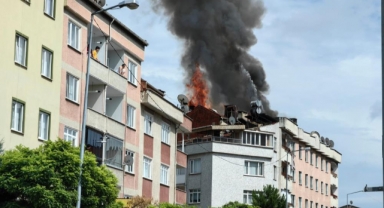 İnegöl'de korkutan yangın