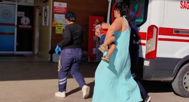 Kaydıraktan düşen çocuğun kolu kırıldı