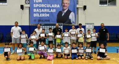 Nilüfer Yaz Spor Okulları’nda ilk dönem bitti