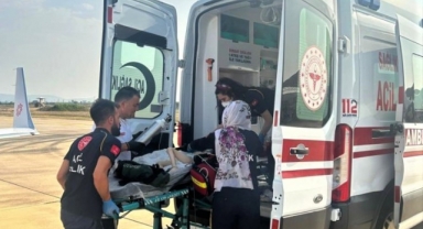 4 yaşındaki hasta uçak ambulansla Şanlıurfa'dan Bursa'ya getirildi