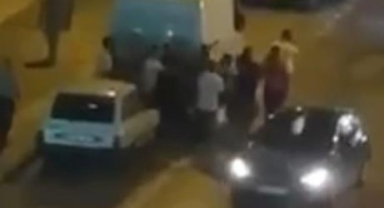 Aileler tartıştı sokak ringe döndü