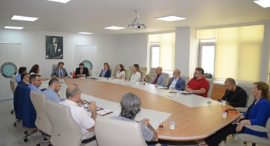 BUÜ’de yeni koordinatörlerle ilk toplantı yapıldı