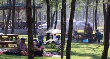 Cumalıkızık orman park'na vatandaşlardan tam not