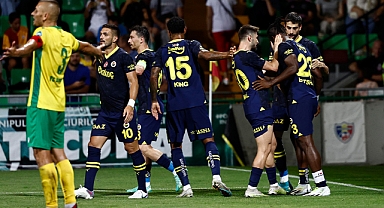 Fenerbahçe deplasmanda galip