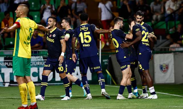 Fenerbahçe deplasmanda galip