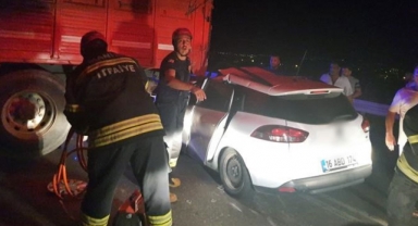 Manisa’da feci kaza: Baba öldü, eşi ve çocukları yaralandı