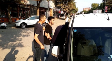 Market görevlisini darp edip kaçtı, vatandaşlar yakaladı
