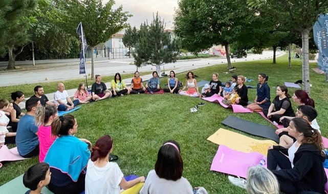 Nilüfer’de yogaya büyük ilgi