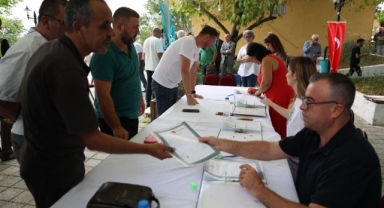 Nilüfer'in Gökçe mahallesinde tapu sevinci