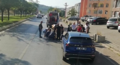 Otomobilin çarptığı bisikletli hayatını kaybetti