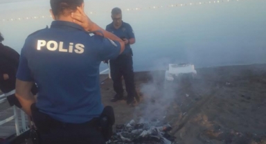 Şezlong'ları yaktılar, gözaltına alındılar