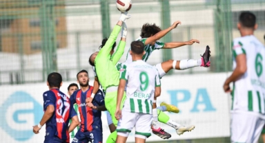 TFF 2. Lig: Bursaspor: 1 - Yeni Mersin İdman Yurdu: 1
