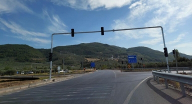Togg kavşağına sinyalizasyon kuruluyor