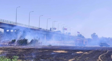 Yunanistan’daki yangında İpsala Sınır Kapısı kapatıldı