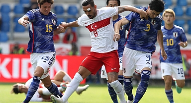 A Milli takım Japonya'ya 4-2 yenildi