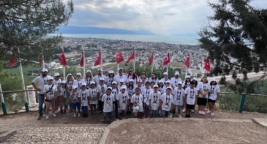 Astımlı çocuklar İznik'te hem öğrendi hem eğlendi