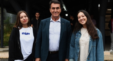 Başkan Dündar Uludağ’da öğrencilerle kampa katıldı