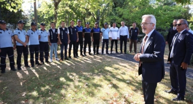 Başkan Erdem zabıta teşkilatının 197. yaşını kutladı