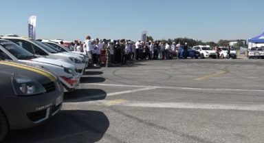 Bu kez çocuklar için piste çıktılar