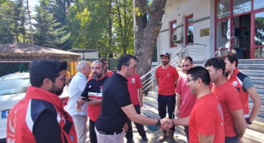 Bursa UMKE ekibi Libya yolcusu