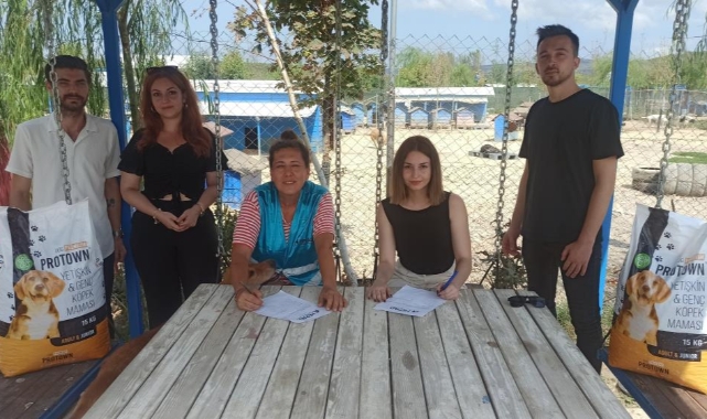 Bursalı firmadan sokak hayvanları için anlamlı destek