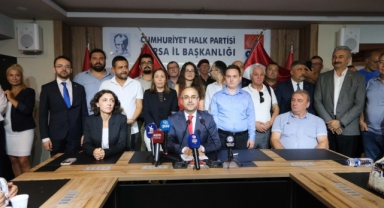 CHP Bursa'da Turgut Özkan adaylığını açıkladı